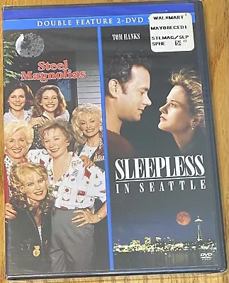 Steel Magnolias/Sleepless In Seattle DVD 2-Discs FieldMacLaine/HanksRyan New • $7.49