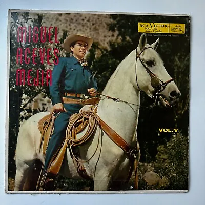 Miguel Aceves Mejia & Mariachi Vargas De Tecalitlan Vol. V  Mexican LP • $14.99