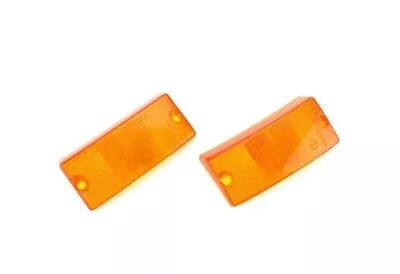 Coppia Plastica Arancio Anteriore VESPA PX - T5 • £12.61