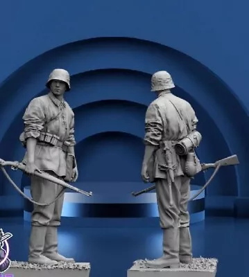 £20 • Buy  WW2  Unpainted Figure 150mm  1/12th Resin Printed