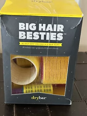 Used Once In Box  DRYBAR   BIG HAIR BESTIES  16 SELF GRIP ROLLERS (no Clips) • $9.28