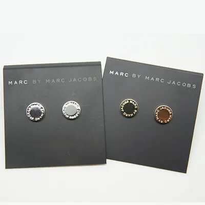 Marc By Marc Jacobs Logo Disc Stud Earrings Earrings • $36.71