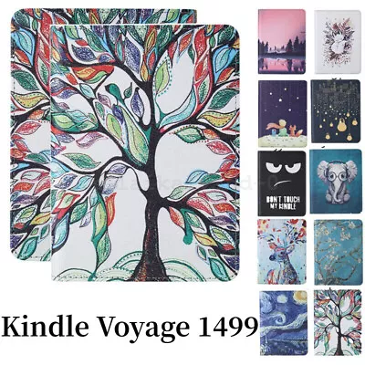 SALE - For Kindle Voyage 1499 Protective Case Leather Case Ultra Thin Fall Proof • $21.40