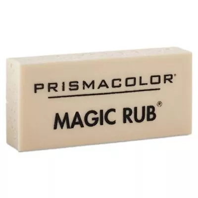 Prismacolor 73201 MAGIC RUB Multipurpose Art Eraser Vinyl 1 Dozen (SAN73201) • $15.69