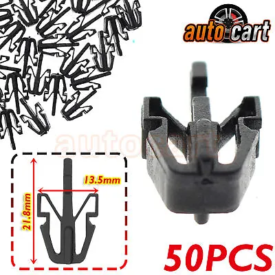 50 PCS For GMC Canyon Colorado Grille Retainer Clips Black Plastic B09250715 • $4.99