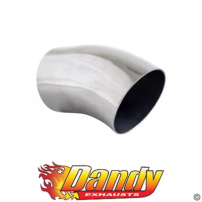 Exhaust Tip Dump Pipe 2.5 Inch In - 2.5 Inch Out 4 Inch Long 304 Stainless Steel • $40