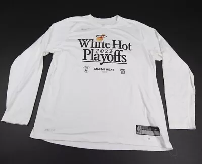 Kyle Lowry 7 Miami Heat Nike NBA Dri-Fit Long Sleeve Shirt Team Player Issued XL • $99