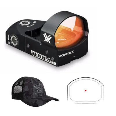 Vortex 6 MOA Venom Red Dot Sight With Vortex Hat (Color May Vary) • $249