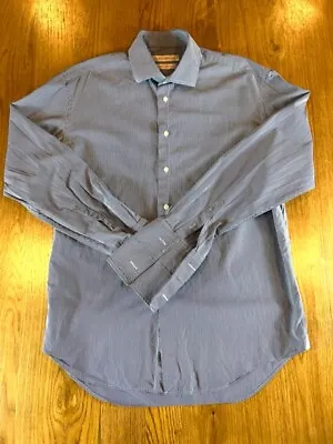 Rhodes & Beckett Men's Long Sleeve Button Up Egyptian Cotton Shirt Size 43/17  • $25.10