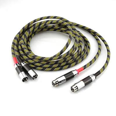 QED Signature OCC Silver-plated Hifi XLR Cable Hi-end Balance Signal Cable • $65