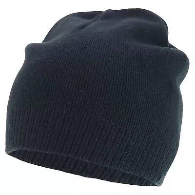 100% Cotton Winter Ribbed Brim Short Skull Beanie (FREE SHIPPING) • $14.99