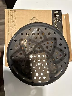 Microwave Silicon Chip Maker Set Of 2  By The Pampered Chef - Brand New • $20