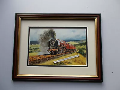 Railway Print By Malcolm Root Framed (e) • £15.95