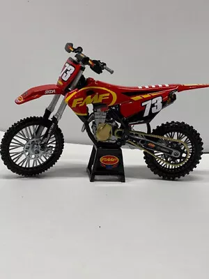 FMF Dirt Bike Replica 1:12 New Ray Toy Model 015999 • $35.45