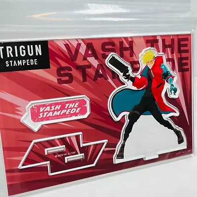 Vash The Stampede Figure Trigun Stampede Acrylic Stand *Version 2* OFFICIAL • $41.99