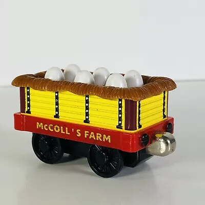 Thomas The Train McColl's Farm Egg Cargo Car Diecast Plastic Tender Take Play • $13.95