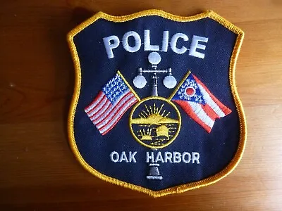 OHIO POLICE Patch OAK HARBOR UNIT DEPT USA Obsolete Original • $15