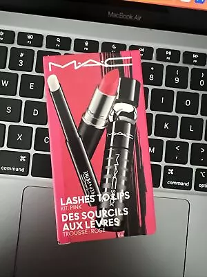 MAC Lashes To Lips Kit Red - Black Stack Mascara Prep N Prime Lip Lady Danger • $19.90