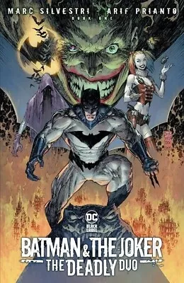 Batman & The Joker: The Deadly Duo #1 Mark Silvestri Variant Cover (A) DC Black • $6.79