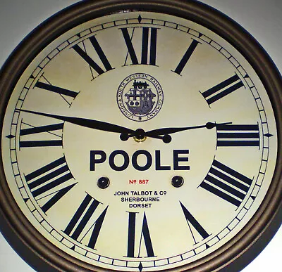 London & South Western Railway Style Clock For Poole Station Dorset. • £53.99