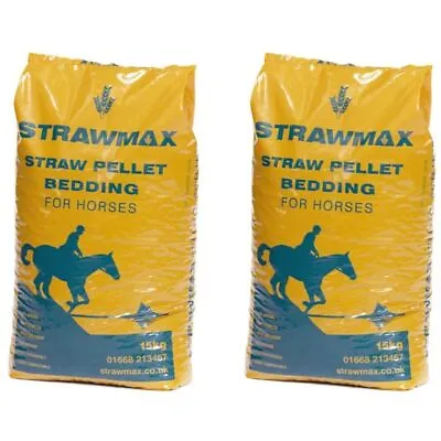 £36.34 • Buy PELLET BEDDING For Horses - 100% Natural British Straw Compostable BED010 30kg