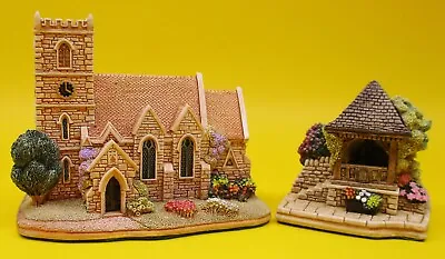 Lilliput Lane Bladon Village Pump & St Martins Church + Orig Box And Deeds • £74.99