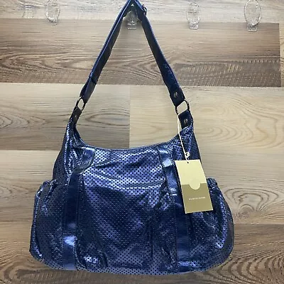 Target Limited Edition Metallic Blue Large Purse : New W/ Defects (see Last Pic) • $14.99