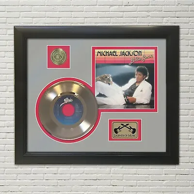 Michael Jackson  Billie Jean  Framed 45 Picture Sleeve Record Display.  M4  • $149.95