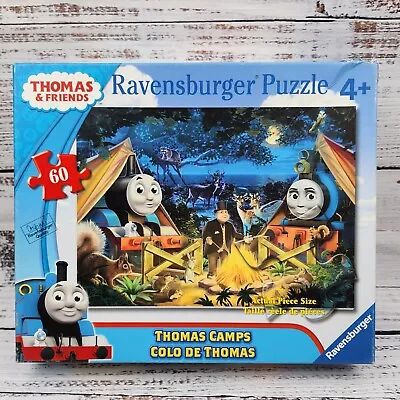 Thomas Train Friends Camps 60 Piece Kids Puzzle Ravensburger Complete In Box • $12.75