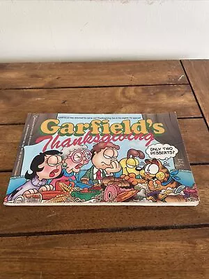 Garfield's Thanksgiving By Jim Davis (1988 Trade Paperback) • $8