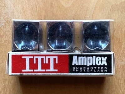 $3 • Buy Vintage Flash Cubes ITT Amplex 3 -pack New Old Stock / NIB