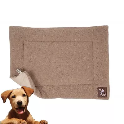 Yap Dog Cossi Dog Puppy Bed Cage Crate Liner Faux Lambs Wool 5 Sizes • £16.99