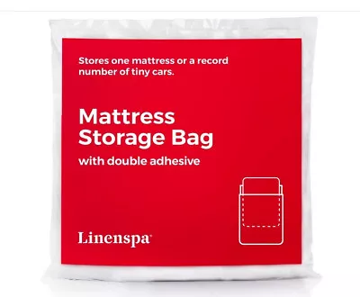 New Linenspa Mattress Bag Twin XL For Moving And Storage 54”x96” Adhesive • $3.82