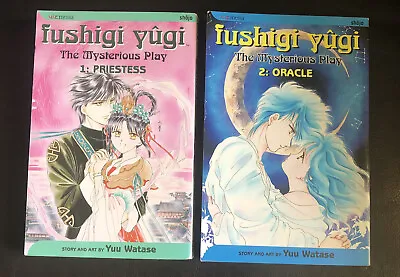 Fushigi Yugi The Mysterious Play 1 And 2 Books By Yuu Watase Shojo Viz Media • $16