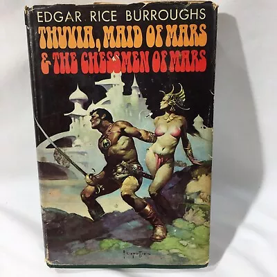 1972 Thuvia Maid Of Mars & Chessmen Of Mars Edgar Rice Burroughs 1972 Doubleday • $14.40