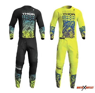 Thor Atlas Dirt Bike Gear Combo Sector Adult Pant Jersey Kit MX 2023 Motocross • $79.99