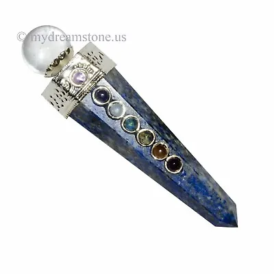 Rare Lapis Lazuli Jumbo Crystal Sphere Healing Stick • $18.89