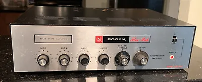 Vintage Bogen CHS-35A Flex Pak Amp Amplifier Working Made In USA Instrument • $49.99