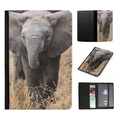 Passport Itinerary Organizer|cute Baby Elephant Calf Animal • $14.95