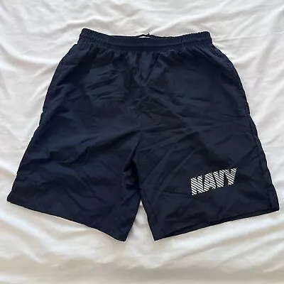 Soffe Men’s US Navy Small Reflective PT Shorts Blue • $12.87