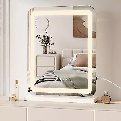 LED Light Strips Mirror Hollywood Lights Dimmable Vanity Make Up Dressing Mirror • £46.80