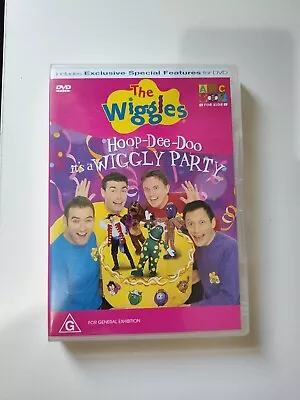 The Wiggles - Hoop Dee Doo It's A Wiggly Party DVD Region 4 • $19.95
