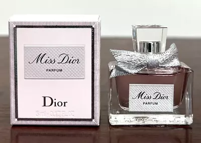 MISS DIOR PARFUM By DIOR 0.17oz / 5ml PARFUM MINI NEW IN BOX • $21.95