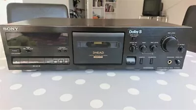£245 • Buy SONY TC-K611S 3 Head Cassette Deck, Pro Refurb By Wilkinson's Hi-Fi