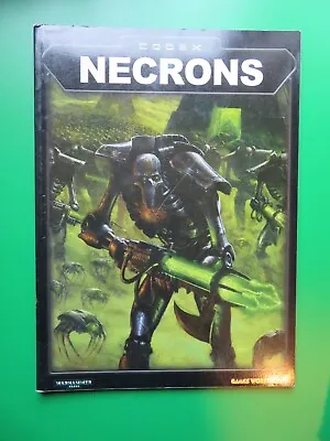 Warhammer 40 K Necrons Codex Games Workshop Oop Book Booklet  • £15