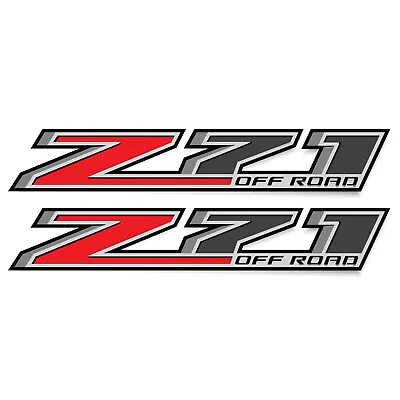 Z71 Off Road Decals For Chevy Silverado 2014-2018 Bedside Truck Stickers Set 2 • $22.99