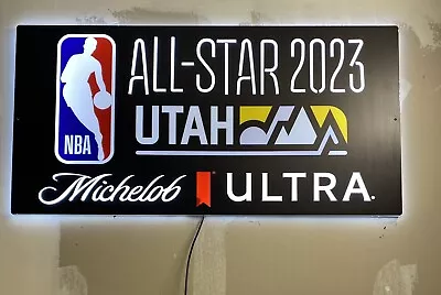 Michelob Ultra Utah Jazz NBA All-Star Game 2023 LED Sign • $250