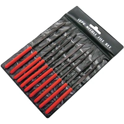 £5.13 • Buy 10pc Mini Needle File Set Precision Micro Files Craft Metal Work Tools + Wallet