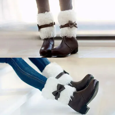 1/4 BJD Shoes MSD Brown Wool Snow Boots Dollfie DREAM Dollmore Luts AOD DOD SOOM • $13.99