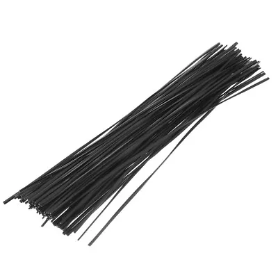 500pcs Coated Wire Ties Cable Organizer - 15cm Black • $12.18